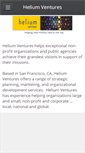 Mobile Screenshot of heliumventures.com